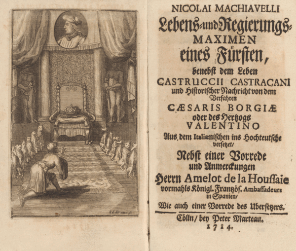 Buch aus der Bibliothek Friedrichs III.